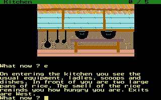 Death Camp (Atari ST) screenshot: The kitchen
