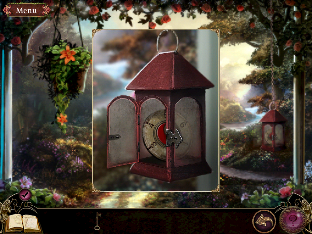 Otherworld: Spring of Shadows (Collector's Edition) (iPad) screenshot: I opened the lantern and found another item
