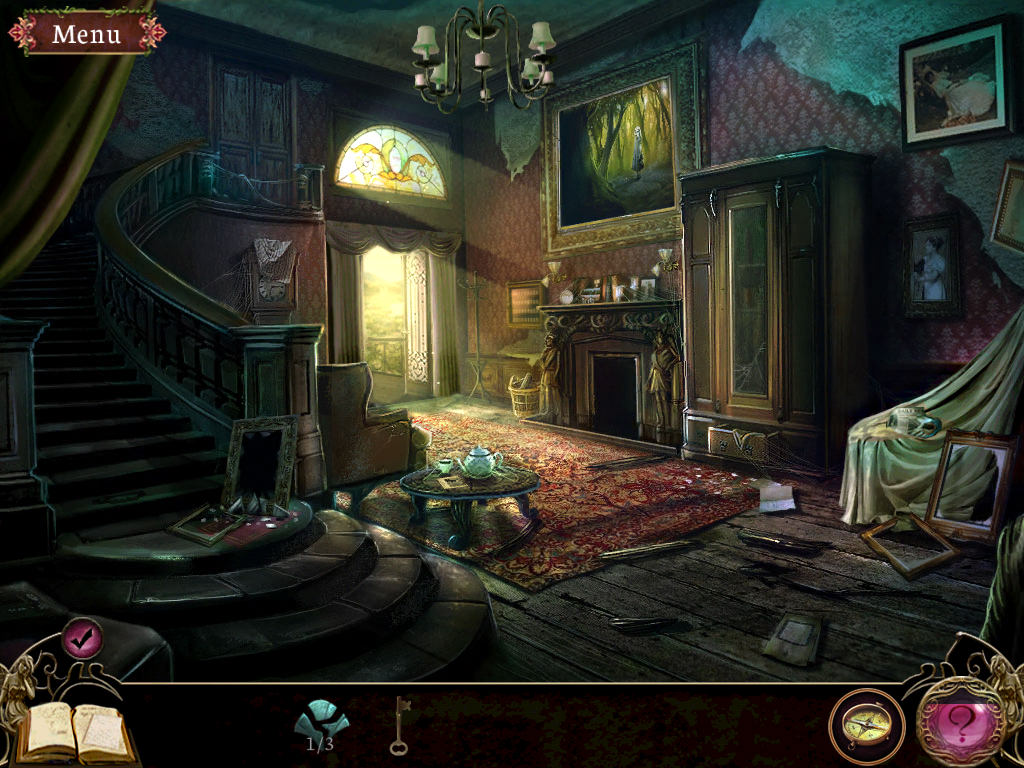 Otherworld: Spring of Shadows (Collector's Edition) (iPad) screenshot: I opened the back door