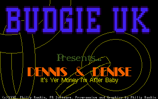 Dennis & Denise (Atari ST) screenshot: Title screen