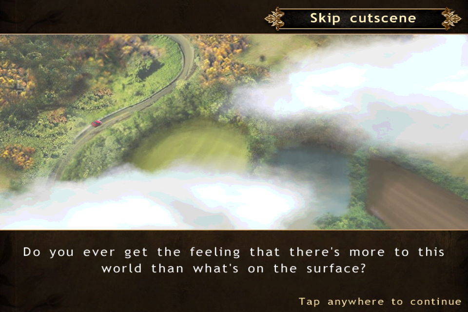 Otherworld: Spring of Shadows (Collector's Edition) (iPhone) screenshot: Opening cut-scene