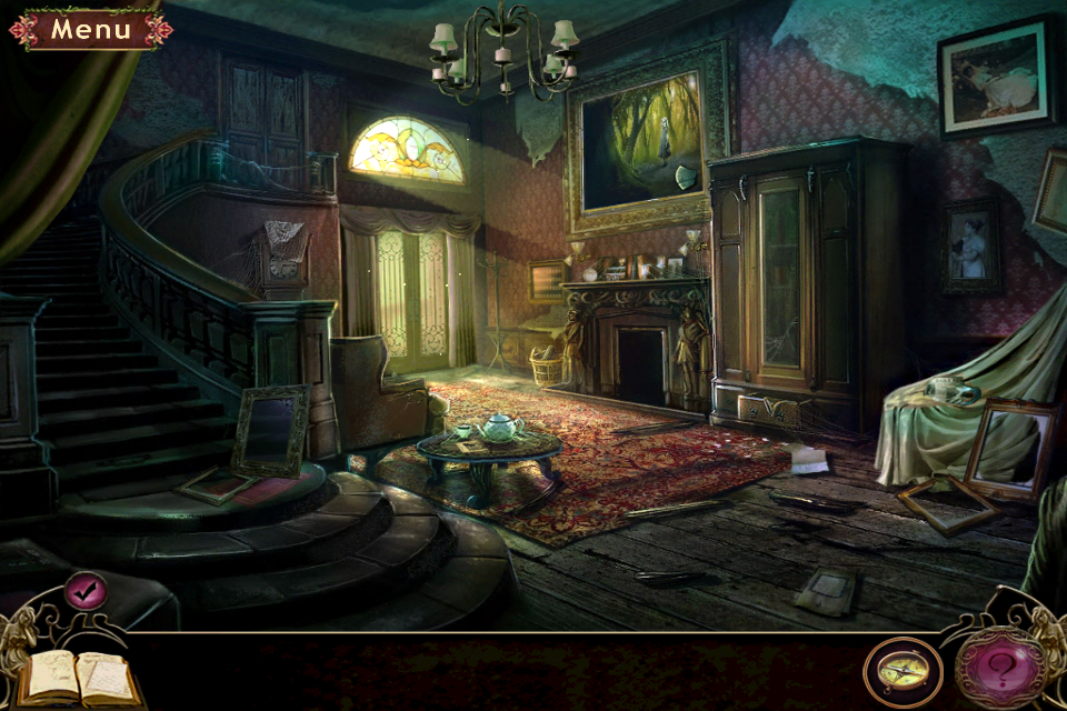 Otherworld: Spring of Shadows (Collector's Edition) (iPhone) screenshot: Game start