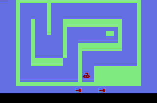 GoSub (Atari 2600) screenshot: Starting level 3