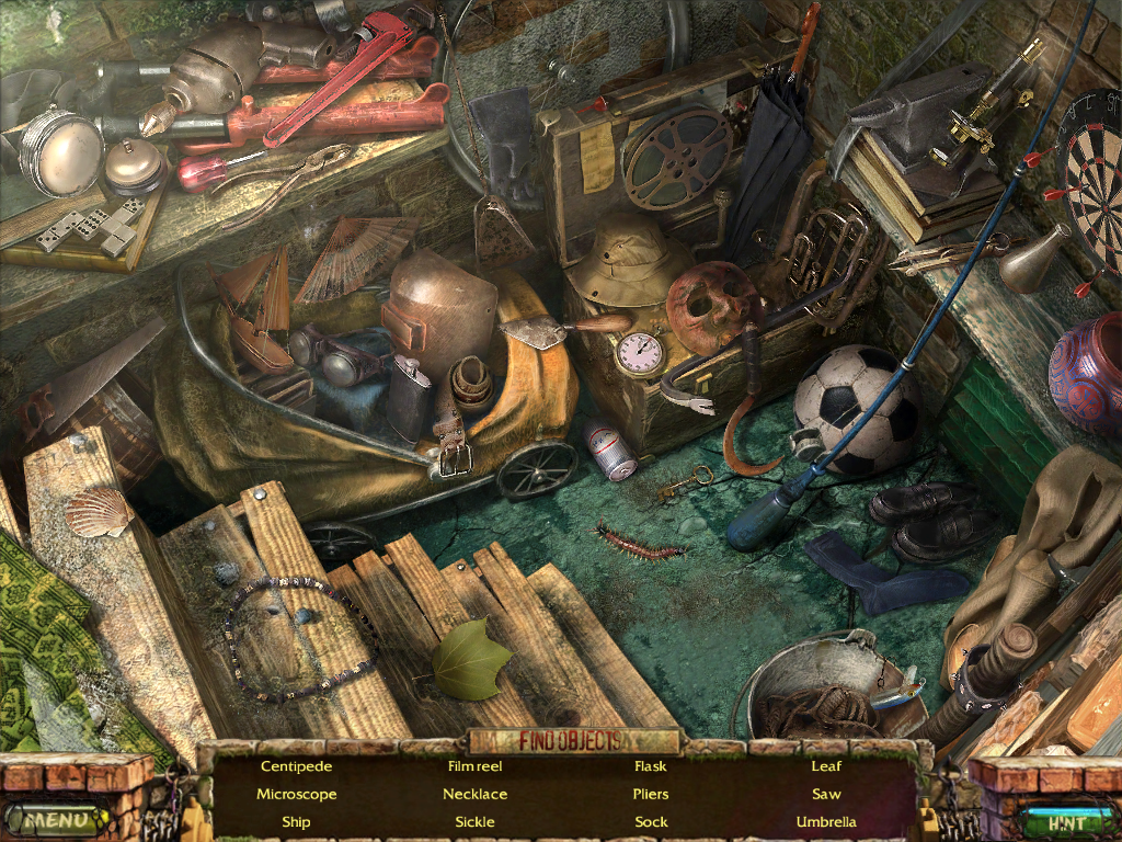 Stray Souls: Dollhouse Story (Collectors Edition) (iPad) screenshot: Searching the hidden object area