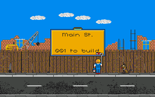 High Steel (Amiga) screenshot: Level 1