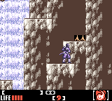 Return of The Ninja (Game Boy Color) screenshot: Be careful of these. They hurt.
