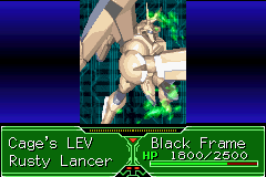 Zone of the Enders: The Fist of Mars (Game Boy Advance) screenshot: Battle animation