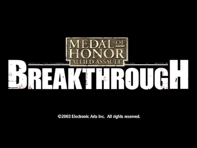 Medal Of Honor Allied Assault Breakthrough Screenshots Mobygames 1217