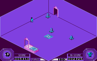Mission (Atari ST) screenshot: It seems that no walls here, but they are not seen...