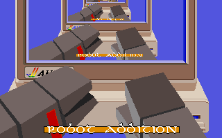 10 Little Robots (Amiga) screenshot: Robot Addition title screen