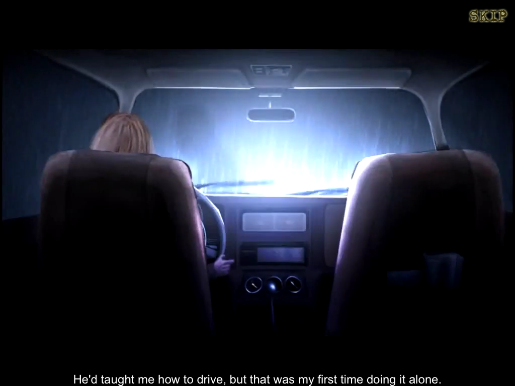 Stray Souls: Dollhouse Story (Collectors Edition) (iPad) screenshot: Getting in the car to drive to the address I found