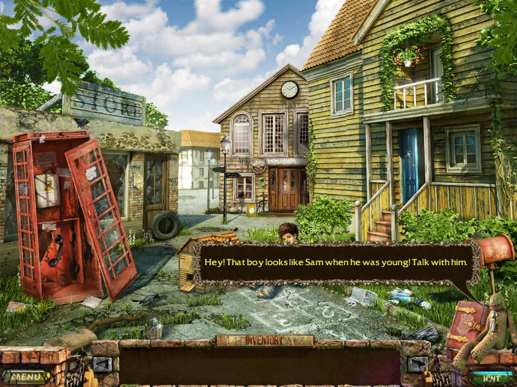 Stray Souls: Dollhouse Story (Collectors Edition) (iPad) screenshot: We're there.