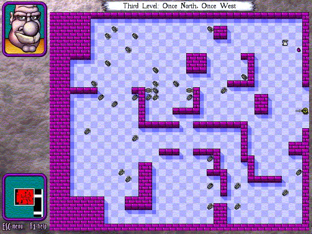 Caravel: Deadly Rooms of Death (Windows) screenshot: A mass of roaches (Level 3)