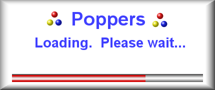 Poppers (Windows) screenshot: Loading splash screen