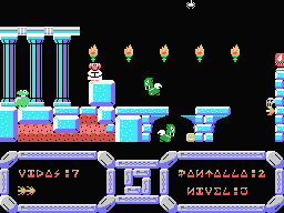 Temptations (MSX) screenshot: Power-ups