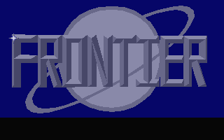 Frontier: Elite II (Atari ST) screenshot: The Intro from Elite II is over 2 minutes long.