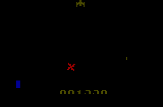 Solar Plexus (Atari 2600) screenshot: I ran out of fuel