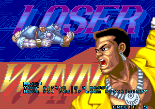 Global Champion (Arcade) screenshot: Lost