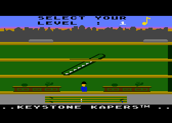Keystone Kapers (Atari 5200) screenshot: Title screen