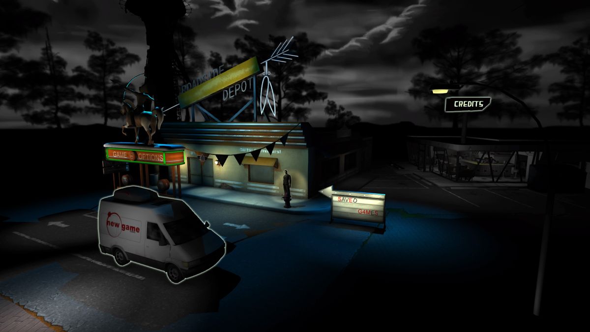 Knee Deep (PlayStation 4) screenshot: Main menu