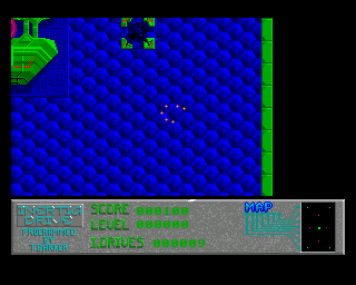 Inertia Drive (Amiga) screenshot: Player destroyed