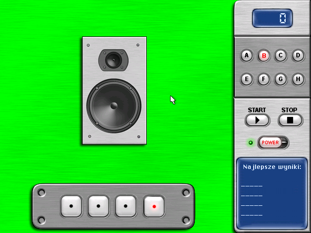 Dyslektyk 2 (Windows) screenshot: Repeat sound sequence