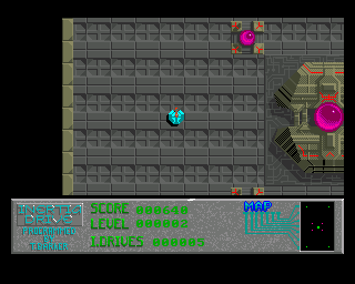 Inertia Drive (Amiga) screenshot: Third level