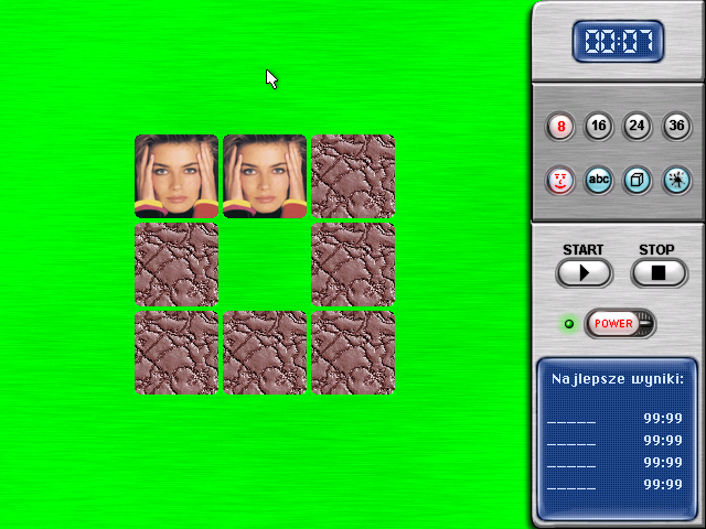 Dyslektyk 2 (Windows) screenshot: Two faces