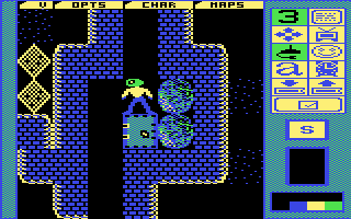 Repton 3 (Commodore 64) screenshot: Cave 1