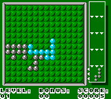 Microsoft Puzzle Collection Entertainment Pack (Game Boy Color) screenshot: Lineup - Place the shapes in order
