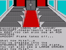 Screenshot of Spy-Trek Adventure (ZX Spectrum, 1986) - MobyGames