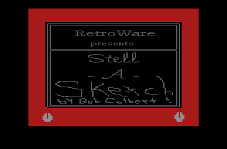 Stell-A-Sketch/Okie Dokie (Atari 2600) screenshot: Title screen