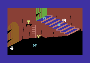 Giant's Revenge (Commodore 64) screenshot: Level 5