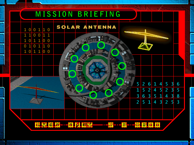 Helicops (Windows) screenshot: Yet some more infos during the briefing