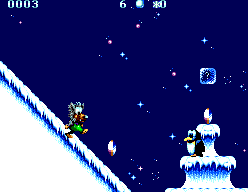 Fire & Ice (SEGA Master System) screenshot: First level