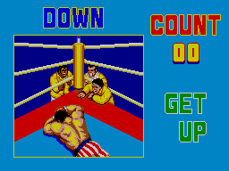 Rocky (SEGA Master System) screenshot: Come On, Get Up!