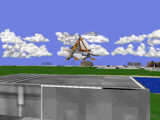 Helicops (Windows) screenshot: Starting with the smallest heli