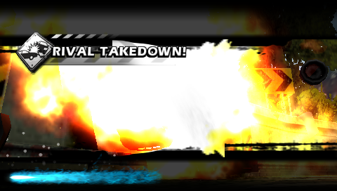 Burnout: Dominator (PSP) screenshot: Rival Takedown