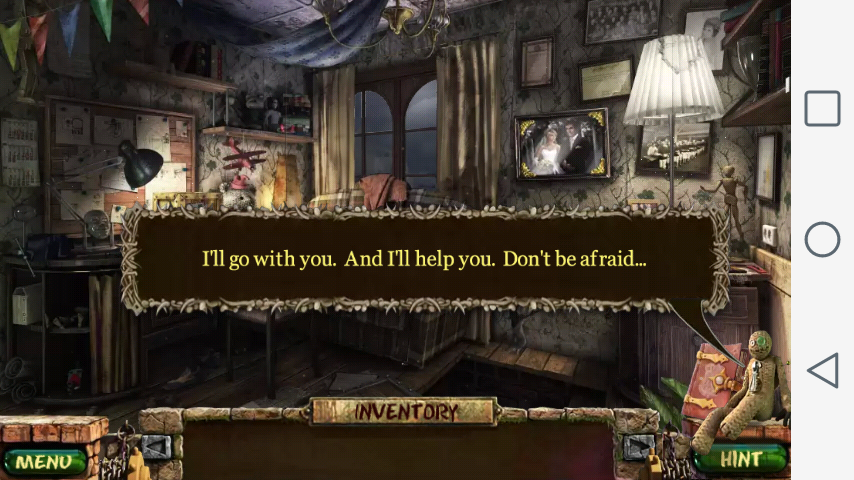 Stray Souls: Dollhouse Story (Collectors Edition) (Android) screenshot: Now it will help me