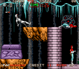 Spark Man (Arcade) screenshot: Killed