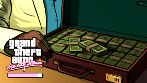 Grand Theft Auto: Vice City Stories (PSP) screenshot: Loading screen