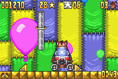 Aero the Acro-Bat (Game Boy Advance) screenshot: Go inside the cannon.