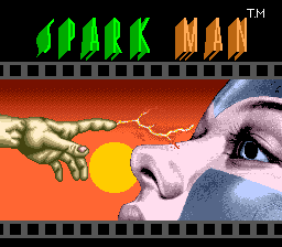 Spark Man (Arcade) screenshot: Start screen