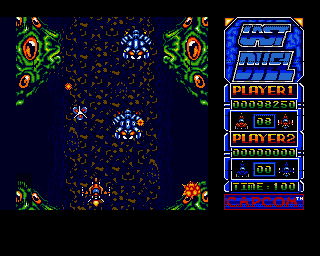 Last Duel: Inter Planet War 2012 (Amiga) screenshot: Level 4