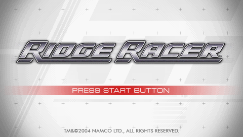 Ridge Racer (PSP) screenshot: Title screen