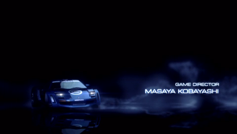 Ridge Racer (PSP) screenshot: Wild cars from opening cinematic…