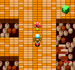 Märchen Maze (TurboGrafx-16) screenshot: Stage 1 - the Sweets Kingdom