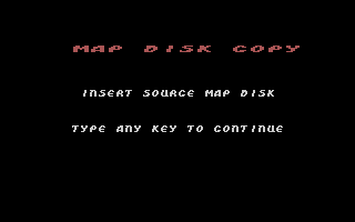 The Seven Cities of Gold (Amiga) screenshot: The map copier