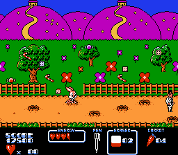 Cool World (NES) screenshot: Hmm, can't go any further.