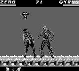 Mortal Kombat 3 (Game Boy) screenshot: Finish him!